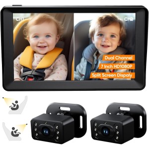 Dual Backseat Baby Car Camera